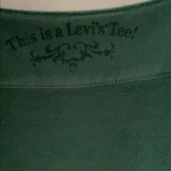 Levi’s green blouse - Picture 4 of 5